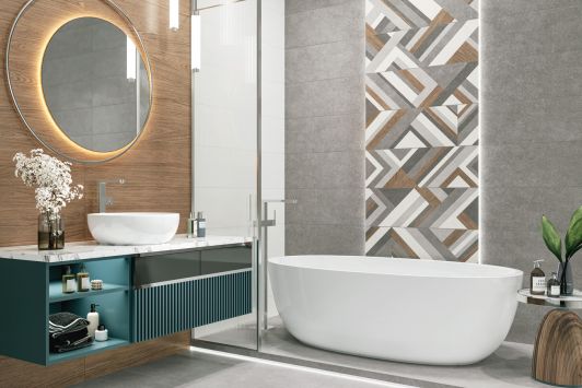 Stereo от Alma Ceramica – фото кафеля из коллекции и цена в каталоге «Эмарти