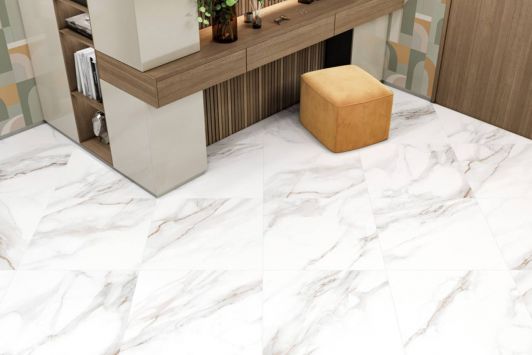 Calacatta Andrea 600*600 от New Trend – фото кафеля из коллекции и цена в каталоге «Эмарти