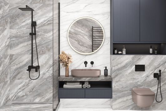 Evo Marmo от New Trend – фото кафеля из коллекции и цена в каталоге «Эмарти