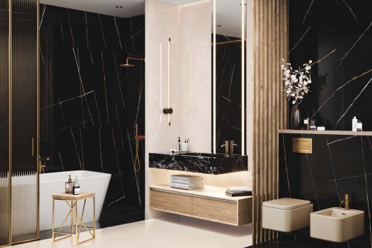 Sahara Noir 600*1200 от LCM – фото кафеля из коллекции и цена в каталоге «Эмарти