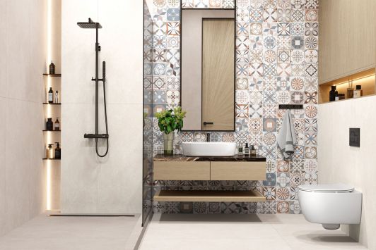 Beton PRO от Alma Ceramica – фото кафеля из коллекции и цена в каталоге «Эмарти