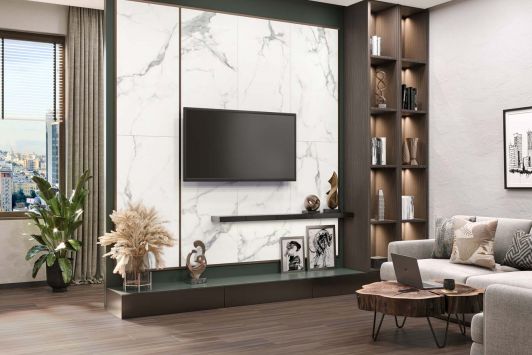 Calacatta Lincoln от Delacora – фото кафеля из коллекции и цена в каталоге «Эмарти