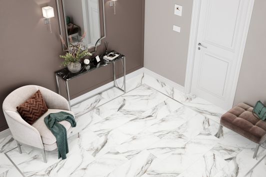 Carrara Cersei 300*600 от Delacora – фото кафеля из коллекции и цена в каталоге «Эмарти