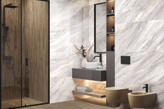 Evo Marmo от New Trend – фото кафеля из коллекции и цена в каталоге «Эмарти