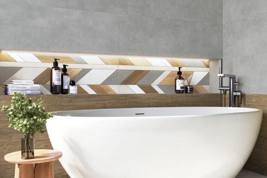 Mural от Alma Ceramica – фото кафеля из коллекции и цена в каталоге «Эмарти