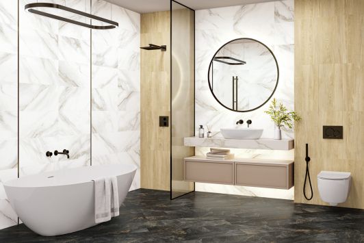 Calacatta Andrea 300*600 от Delacora – фото кафеля из коллекции и цена в каталоге «Эмарти