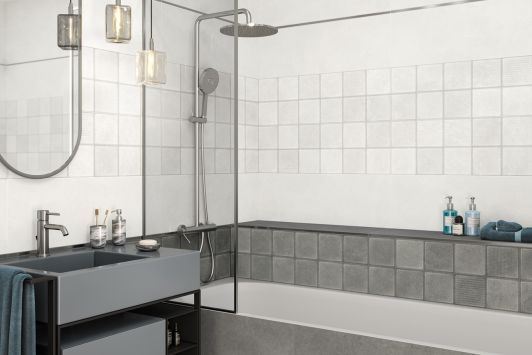 Cube от Alma Ceramica – фото кафеля из коллекции и цена в каталоге «Эмарти