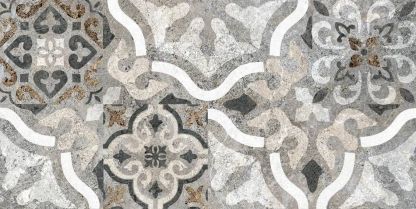 Плитка настенная Stone с орнаментом Alma Ceramica купить на сайте «Эмарти», смотреть фото