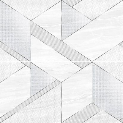 Панно из 2-ух плиток Interni Silver S/2 Alta Cera купить на сайте «Эмарти», смотреть фото