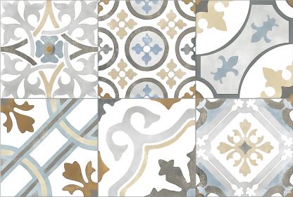 Плитка настенная Emotion GT пэчворк Global Tile купить на сайте «Эмарти», смотреть фото