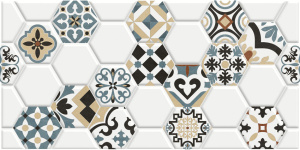 Эдельвейс Паттерн / Edelweiss Pattern WT36EDW55 Плитка настенная 300*600*9 (10 шт в уп/57,6 м в пал)