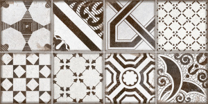 TWU2550BOH17 плитка облицовочная рельефная Бохо / Boho 249*500 (11 шт в уп/73.98 м в пал)